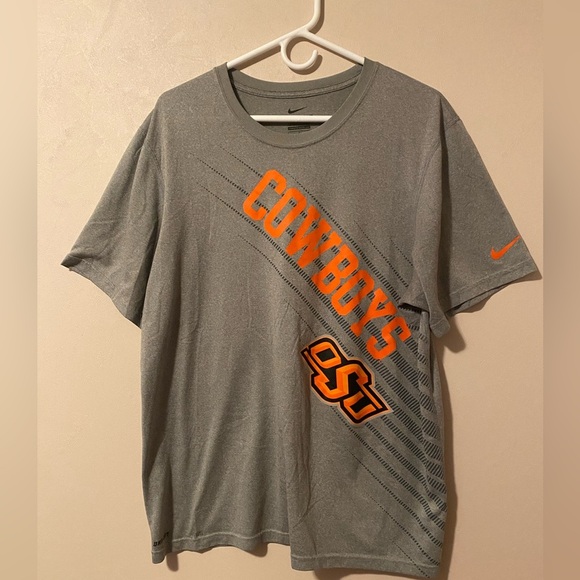 Nike OSU Cowboy drifit shirt size large - Picture 1 of 5